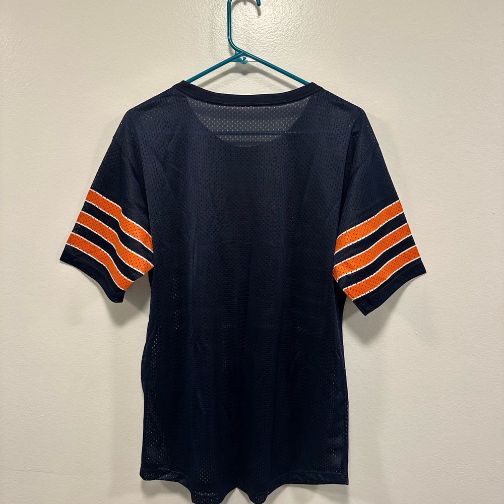Victoria's Secret PINK Chicago Bears jersey Navy Mesh sequin logo size medium - Picture 5 of 5